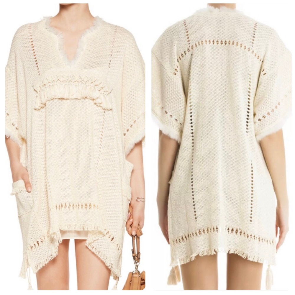 Isabel Marant Telima Oceanic Fringed Dress
